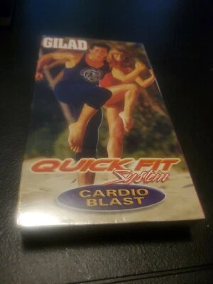 Gilad Quick Fit System Cardio Blast Full Body Workout [VHS] New and Sealed  - Image 1 of 3