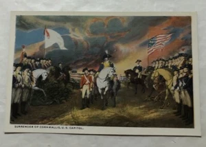 Surrender Of Cornwallis, U.S. Capitol. Postcard (U2) - Picture 1 of 2