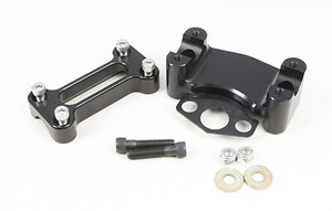 ModQuad Phat Bar Handle Bar Clamp - Black - Honda TRX 450R/400EX PHAT2-RBLK