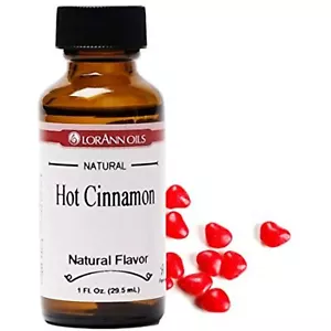 LorAnn Hot Cinnamon Super Strength Flavor, 1 ounce flavor - Picture 1 of 2