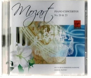 VIRGIN CLASSICS MIKHAIL PLETNEV - MOZART PIANO CONCERTOS 20 & 23 - Picture 1 of 2