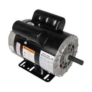 3450 RPM 3 HP SPL Electric Motor Compressor Duty 56 Frame 1 Phase 115/230 Volts - Picture 1 of 24