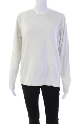 Pulôver feminino Vince gola redonda manga comprida básico moletom cinza tamanho M - Imagem 1 de 4