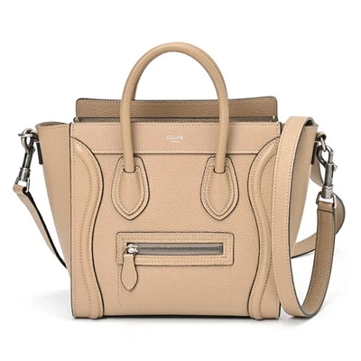 Equipaje Celine Nano 189243DRU.03UN piel de becerro con batería duna #032 Foto 1 de 4