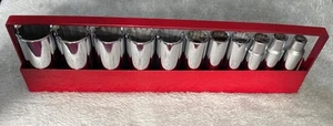 WRIGHT TOOL 11pc SOCKET SET 1/2” Dr 12pt DEEP 3/8” - 1-1/8” MINUS 3/4” & 13/16” - Picture 1 of 24