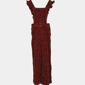 Hanna Andersson 140 size 10 Animal Print Corduroy Overall Jumpsuit  - Picture 1 of 5