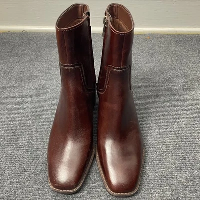 Naturalizer 27 Edit Erica Women's Lexi Square Toe Bootie Cappuccino Size 8.5 - Image 1 of 4