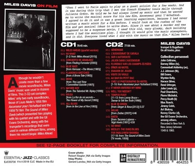 Miles Davis On Film by DAVIS,MILES [Audio CD] - Bild 1 von 2