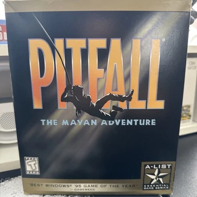 💿 Windows PC Game-PITFALL THE MAYAN ADVENTURE -Game By Activision -VGC-CIB - Image 1 of 4