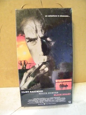 White Hunter / Black Heart VHS Clint Eastwood 1991 Release New Factory Sealed - Image 1 of 2