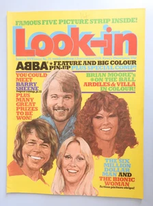 Look-in Magazine #36 - 2nd Sep 1978 - Abba Six Million Dollar Man Bionic Woman - Picture 1 of 3