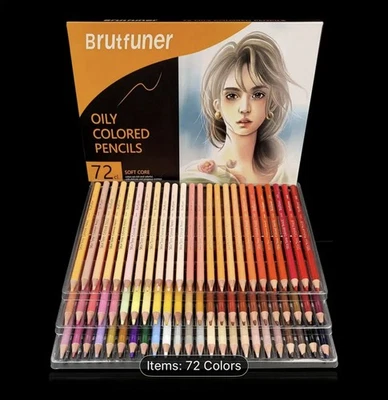 72 Brutfuner Skin Tone Colored Pencils NEW Shipping Included - Image 1 of 4