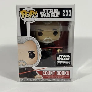 Funko Pop Star Wars 233 Count Dooku Smuggler's Bounty Exclusive Vinyl Figure New - Picture 1 of 6