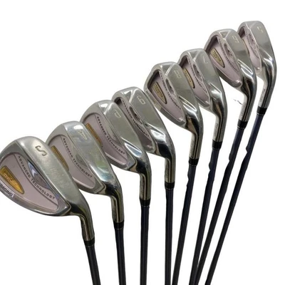 Ladies MARUMAN MAJESTY V-SONIC MS 8pcs Iron Set 5-9/PAS Flex-L ASTERISM470 - Image 1 of 4