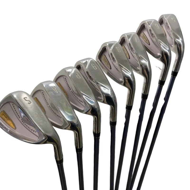 Ladies MARUMAN MAJESTY V-SONIC MS 8pcs Iron Set 5-9/PAS Flex-L ASTERISM470 - Image 1 of 4
