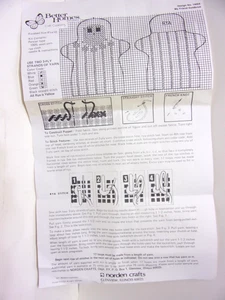 Norden Crafts BH and Gardens Cross Stitch Puppet Kit New in Package - Picture 1 of 2