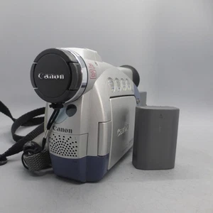 Canon MV500 Handheld MiniDV Camcorder Silver Tested - Picture 1 of 10