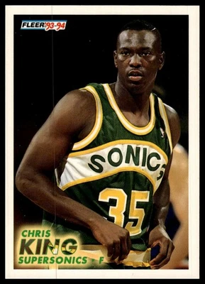 1993-94 Fleer #383 Chris King - Image 1 of 2