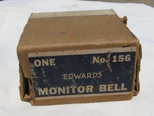 Vintage NOS Edwards No. 156 Monitor Bell 3 3/4" - Picture 1 of 4