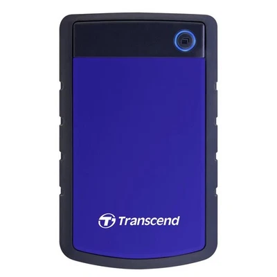 Transcend StoreJet 25H3B 2TB 2,5" USB 3.0 Anti-Schock externe Festplatte HDD - Bild 1 von 4