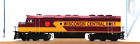 ATHEARN GENESIS 67545 WISCONSIN CENTRAL F45 #6651 HO SCALE