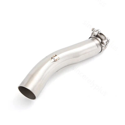 Средняя выхлопная труба наконечники из нержавеющей стали для Suzuki GSXR600 GSXR750 2008-2010 - Изображение 1 из 4