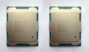 2 x processeur Intel Xeon E5-2620v4 8 cœurs 2,10 GHz 20 Mo 8 Gt/s LGA2011-3 SR2R6 - Photo 1/1