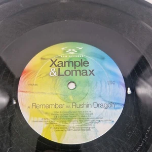 Xample Lomax - Remember / Rushin Dragon Ram Records Drum and Bass Vinyl 2010 - Picture 1 of 4