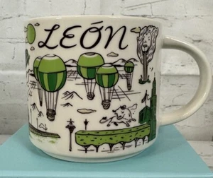 Starbucks Coffee Been There Series 14oz Mug Leon Mexico Cup NIB - Picture 1 of 8