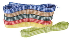 Dekoband Geschenkband "Karoband 1cm" 10m lang DIY basteln - Bild 1 von 6