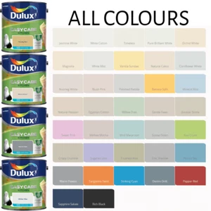 Dulux Entretien Facile Cuisine Mat Émulsion Murs & Plafonds Peinture - 2.5L Tout - Picture 1 of 156