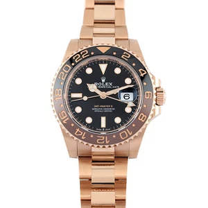 Rolex 126715CHNR GMT-Master II Everose Gold RootBeer 40mm 2022 Box & Papers - Picture 1 of 11