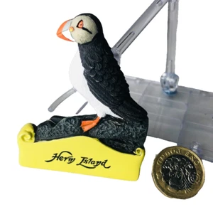 Fridge Magnet Herm Island Puffin Vintage ncb - Picture 1 of 4