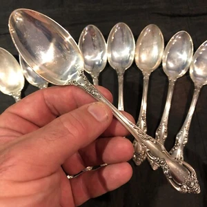 1 - TOWLE SPANISH PROVINCIAL OVAL SOUP DESSERT OR PLACE SPOON 6-3/4 NM #78H3 - Picture 1 of 7
