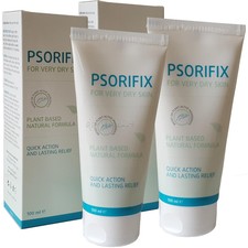 PsoriFix 2 x 100ml Creme - Pflanzliche Natürliche Inhaltsstoffe