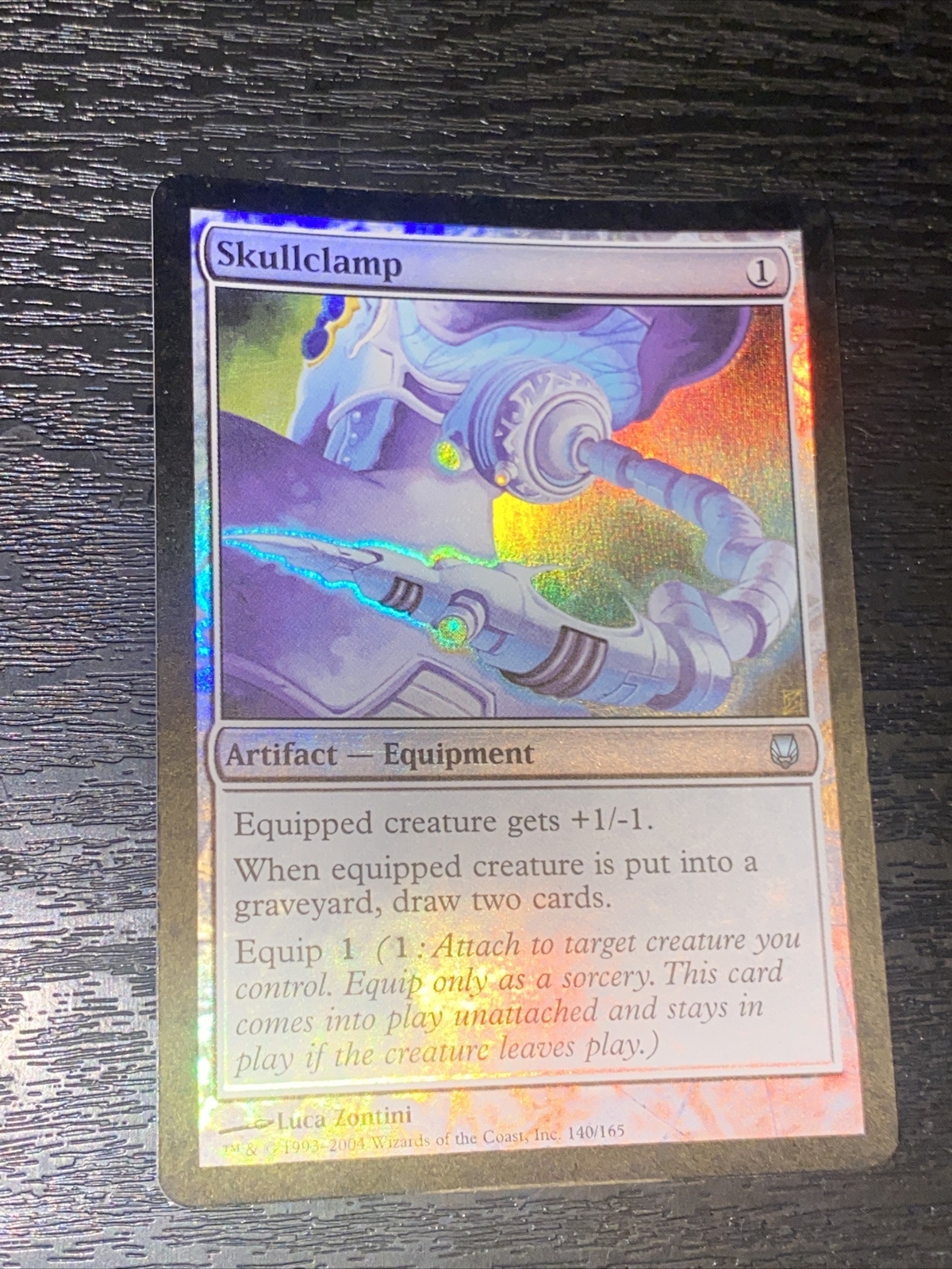 Skullclamp X1 Mtg Foil Darksteel Lp