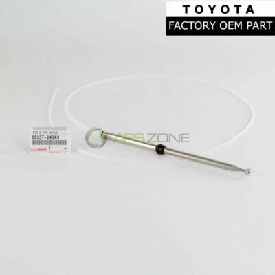 GENUINE LEXUS SC430 2002-2010 ANTENNA ROD MAST WITH CABLE OEM 86337-24340 - Image 1 of 4