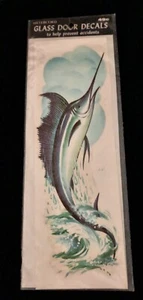 Vintage Meyercord Marlin Aufkleber für Sicherheit - Bild 1 von 2