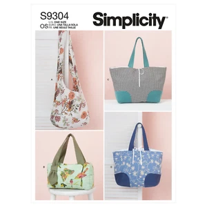 Patron De Couture Simplicité S9304 Sacs - Afbeelding 1 van 6