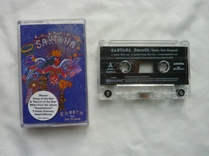 Santana Feat. Rob Thomas Smooth 2 track cassette single different - Picture 1 of 3