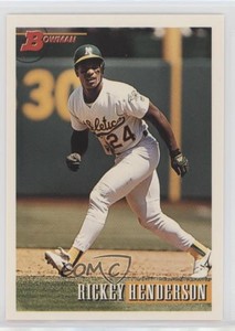 1993 Bowman Rickey Henderson #625 HOF