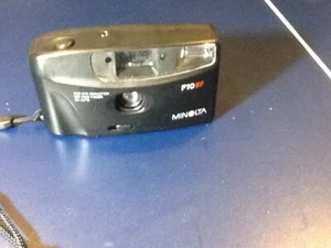 Vintage Minolta rote Augen Reduktion großer Sucher Auto Film Kamera F10BF - Bild 1 von 6