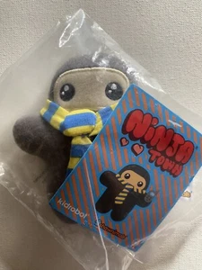 Kidrobot NinjaTown Shawnimals 2011 Pocket Business Ninja 4” Plush W/ Tag - Picture 1 of 2