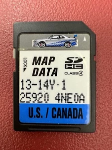 25920 4NE0A Memory SD Card Navigation GPS - Picture 1 of 2