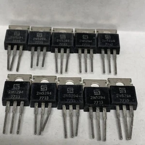 LOT OF 10 SOLID STATE 2N5294 TRANSISTOR  NSN 5961-00-039-8814 - Picture 1 of 2