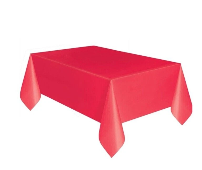 54" x 108" Disposable Dining Table Cover Cloth Birthday Party Tablecloth Decor - Image 1 of 1