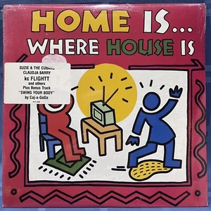 Various “Home Is Where The House Is” SEALED Super Rare 1988 Vinyl LP House Dance - Picture 1 of 3