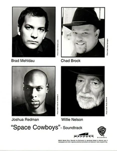 SPACE COWBOYS PROMO PHOTO Clint Eastwood Movie WILLIE NELSON BRAD MEHLDAU - Picture 1 of 1