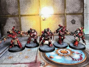 Word Bearers Legion Gal Vorbak painted pack Warhammer 40k Horus Heresy - Picture 1 of 9