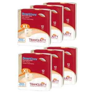 SmartCore Adult Incontinent Brief X-Large 56'' - 64'' Heavy Absorbency -72/Case - Picture 1 of 1